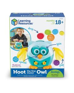 Smulkiosios motorikos žaislas „Pelėda Hoot”