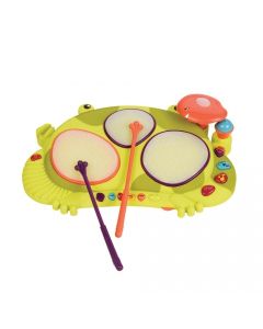 B.toys Muzikinis būgnų rinkinys „Ribbit-tat-tat“