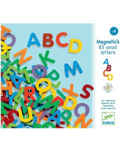 Djeco Medinės magnetinės raidės (83 vnt.)