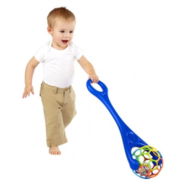 Oball Roller 2 in 1 kamuolys su rankena