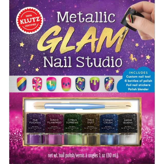 Klutz kūrybinis rinkinys ,,Žėrinčių nagų studija