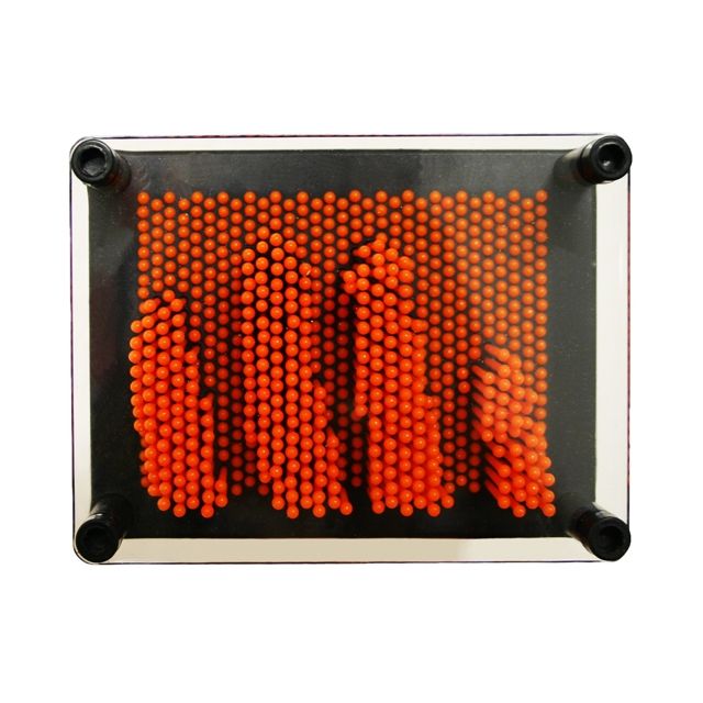 Sensorinis 3D smeigtukų žaidimas (įvairių spalvų)