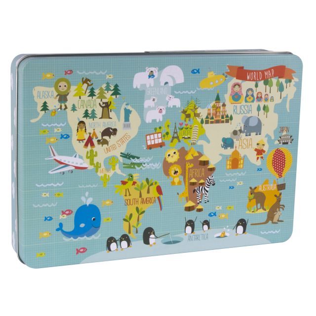 Apli Kids XL dėlionė PASAULIO ŽEMĖLAPIS