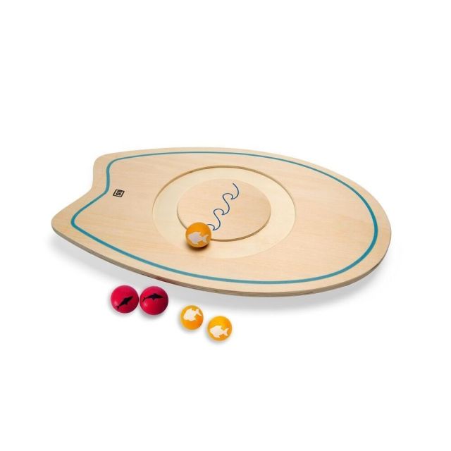 Balansinė medinė lenta „Surfboard“