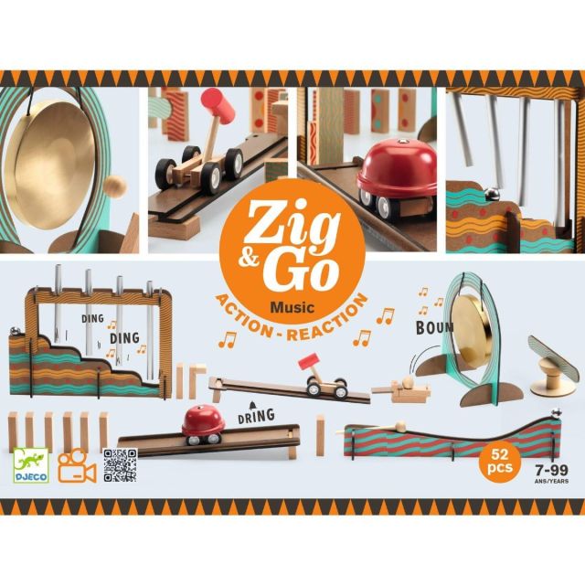 Zig & Go muzikinis konstruktorius – 52 dalių ritmingas iššūkis