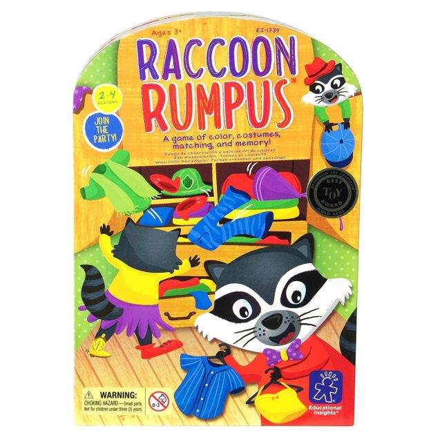 Raccoon Rumpus™ spalvų žaidimas