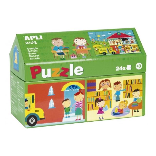 APLI Kids dėlionė „Mokykla“