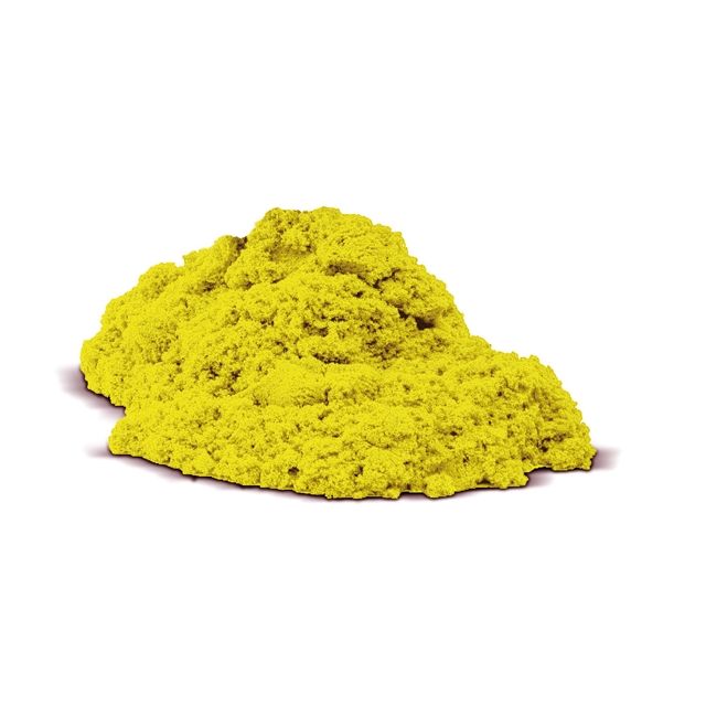 Kinetinis smėlis 1 kg (geltonas) 
