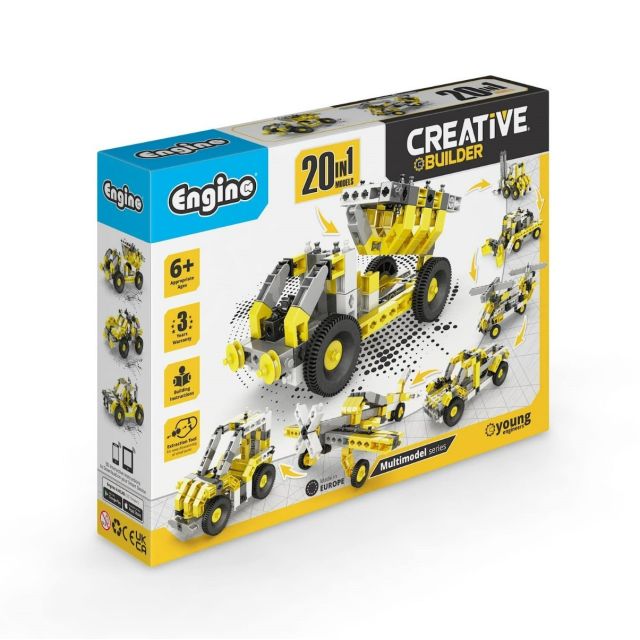 CREATIVE BUILDER Universalus 20 modelių konstravimo rinkinys