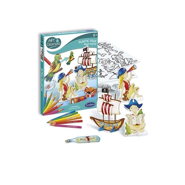 Meno ir kūrybos rinkinys - Magiškieji Piratai