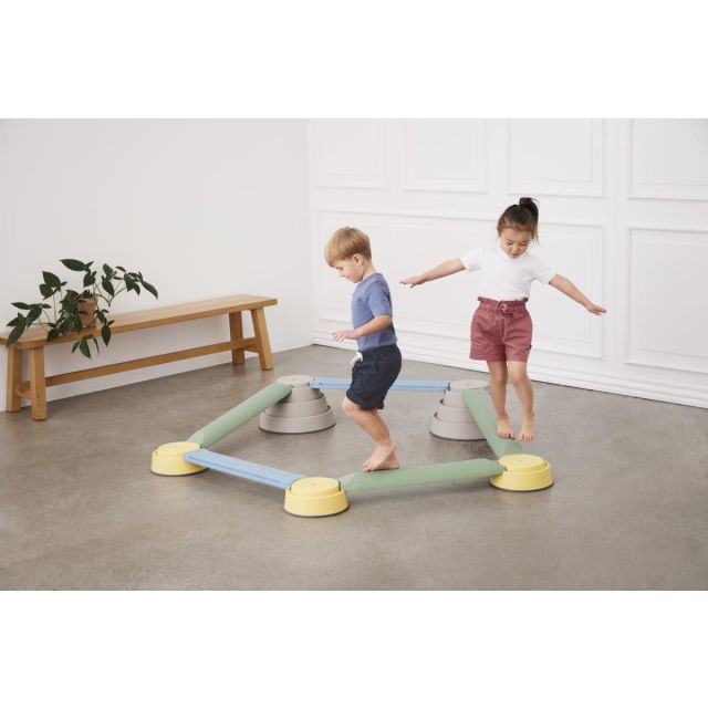 Balansinis žaidimas „Build’n’Balance” nordic (pradinis rinkinys)