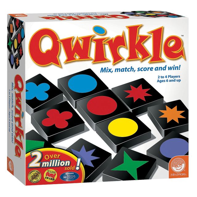 QWIRKLE stalo žaidimas 