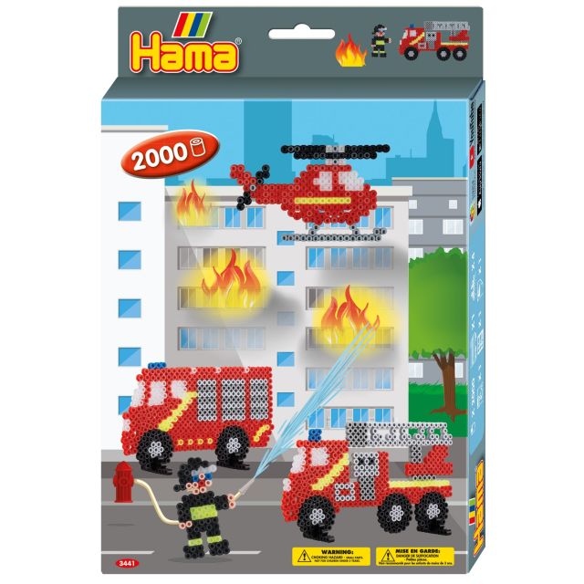 Hama karoliukai dėžutėje 