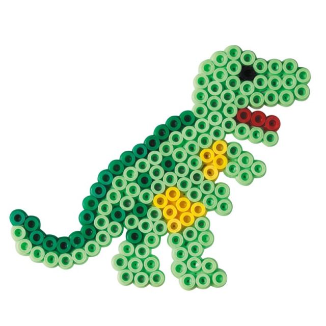 HAMA midi karoliukų rinkinys - mažasis pasaulis 1 - dinozauras