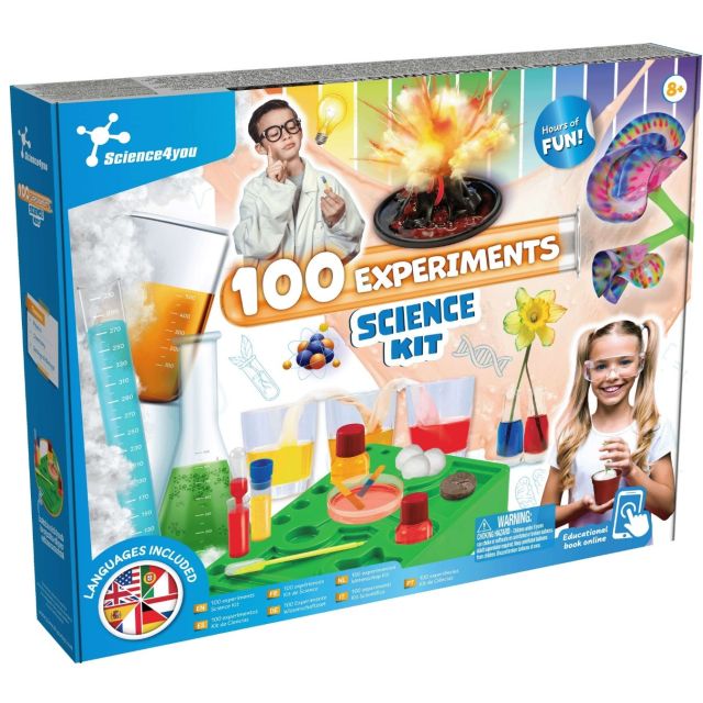 Mokslinis rinkinys „Super mokslininkas“ (100 eksperimentų)