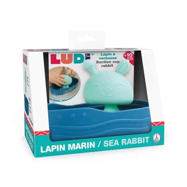 LUDI Sensorinis vonios žaislas „Jūrų kiškutis“