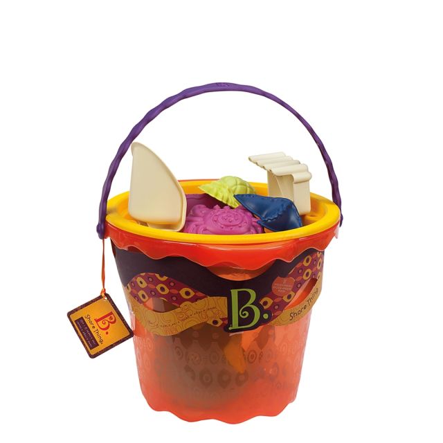 Kibirėlis su smėlio žaislais „Papaya”