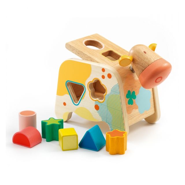 DJECO medinis žaislas KARVYTĖ CACHATOU