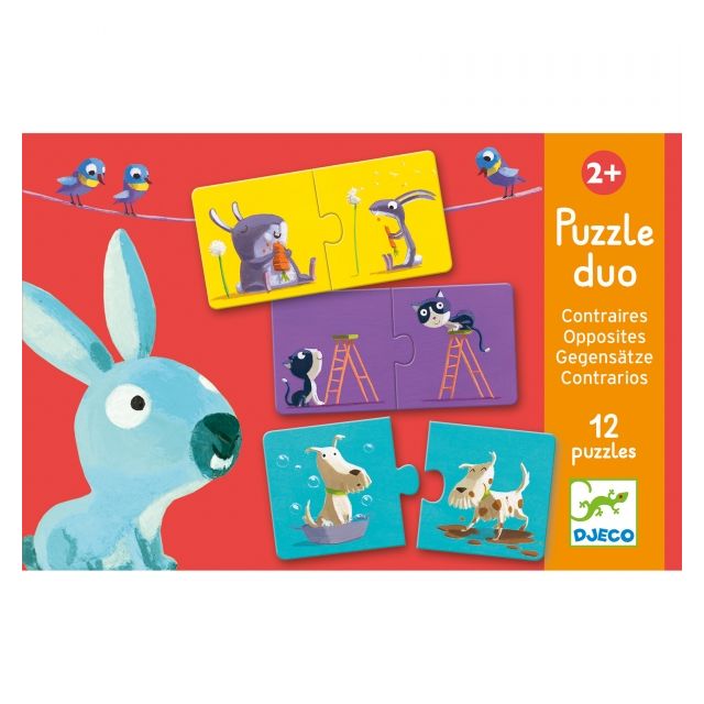 DJECO dėlionė PRIEŠINGYBĖS