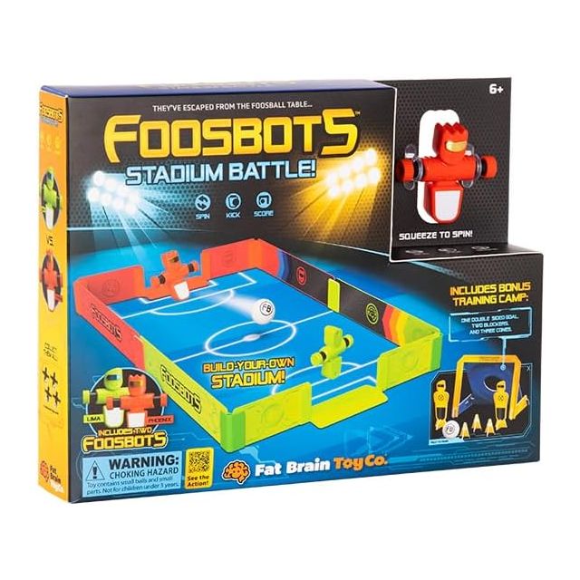 Naujos kartos stalo futbolas - Foosbots Stadium (2 žaidėjai ir stadionas)