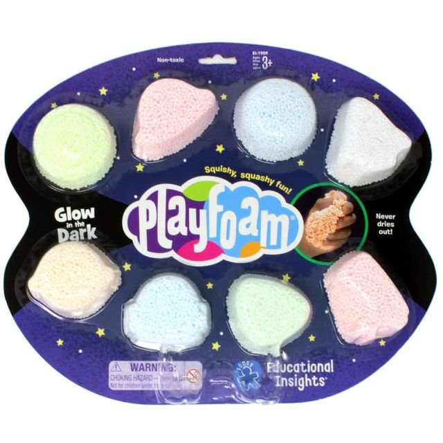 Šviečiantis tamsoje Playfoam lipdymo modelinas (6 spalvos) 