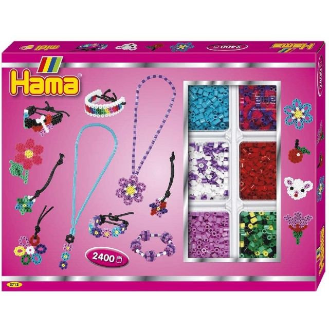 Hama karoliukų rinkinys dėžutėje 