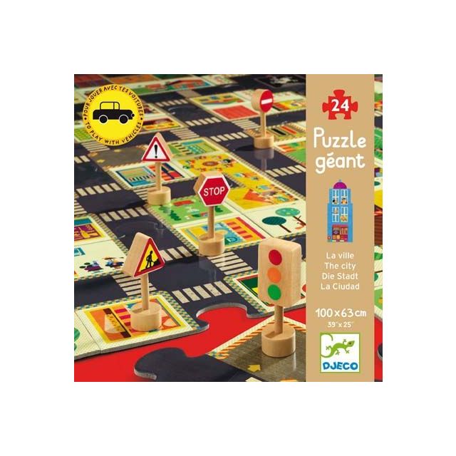 DJECO dėlionė MIESTAS