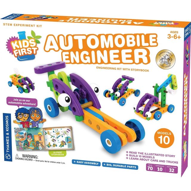 KIDS FIRST mokslinis rinkinys Automobile Engineer 