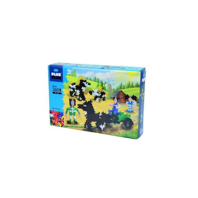 Plus Plus konstruktorius ,,Arklys su brikete“