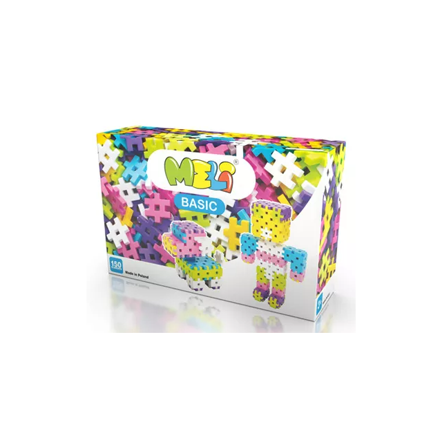 Meli konstruktorius Basic Pink 150