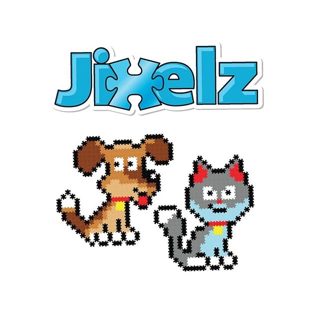 Jixelz 700 detalių dėlionė - “Žaismingi gyvūnėliai