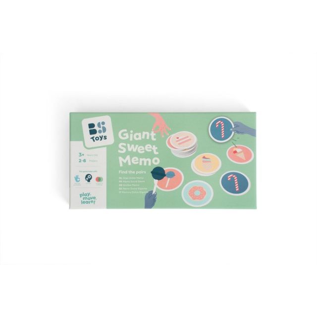 Atminties lavinimo žaidimas „Giant Sweet Memo“