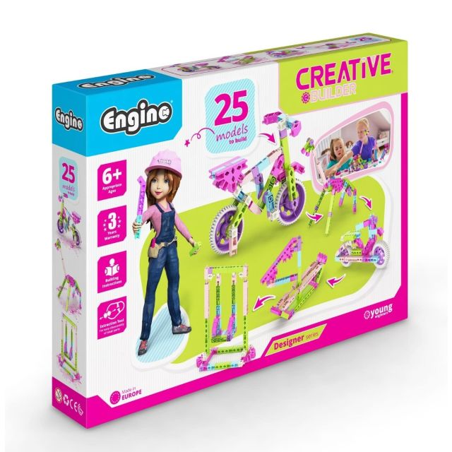 CREATIVE BUILDER Designer 25 modelių konstravimo rinkinys