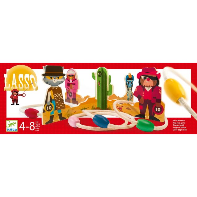 Žiedų mėtymo žaidimas “Lasso”