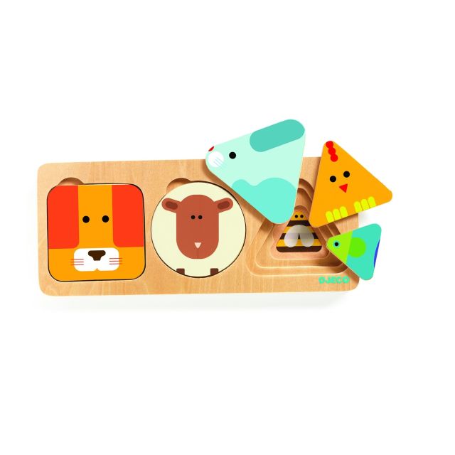 Djeco medinė dėlionė 