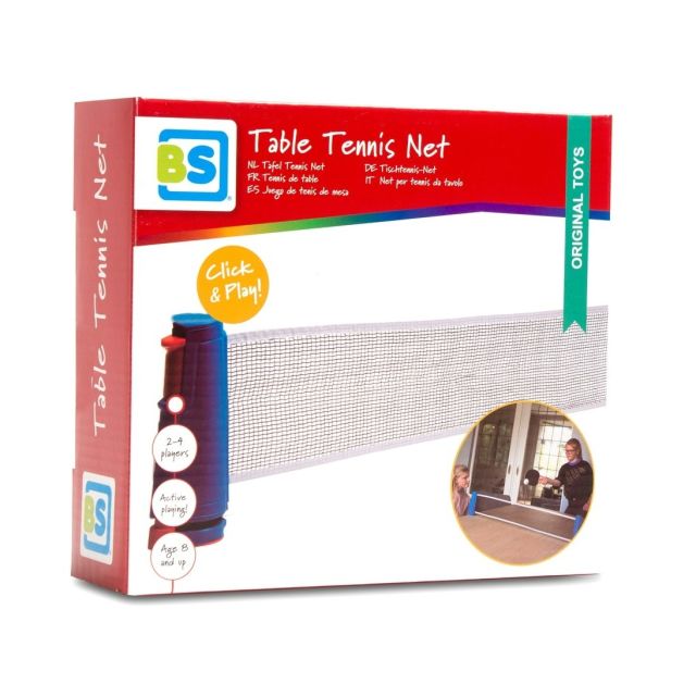 BS Toys stalo teniso tinklas su laikikliais