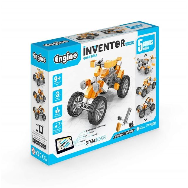 Konstruktorius „Keturratis“ su 5 papildomais modeliais