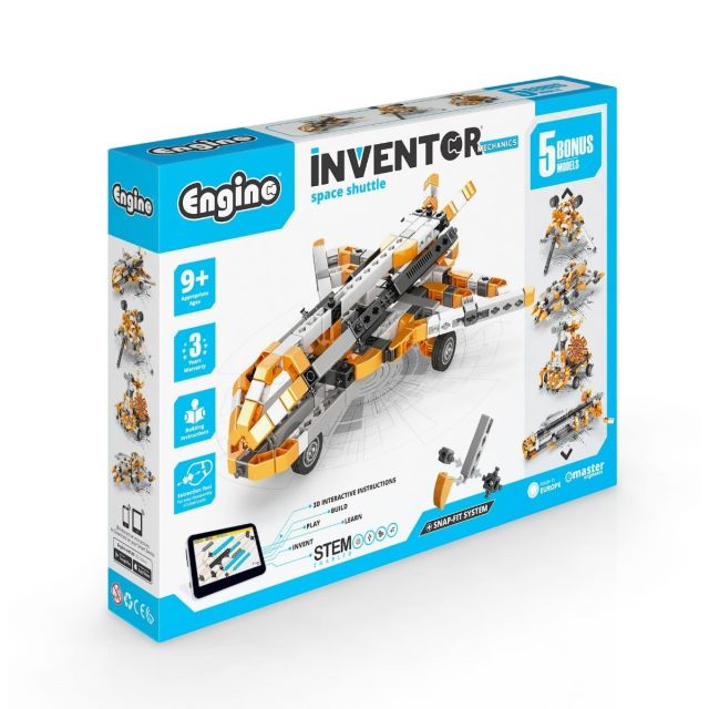 Konstruktorius „Erdvėlaivis“ su 5 papildomais modeliais