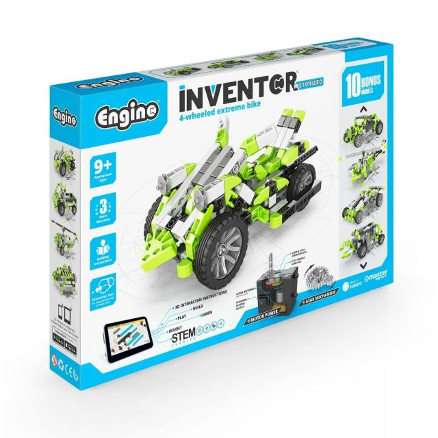 Konstruktorius „Keturratis“ su 10 papildomų modelių