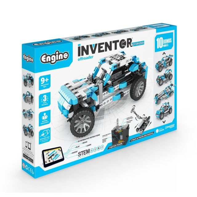 Konstruktorius „Visureigiai“ su 10 papildomų modelių