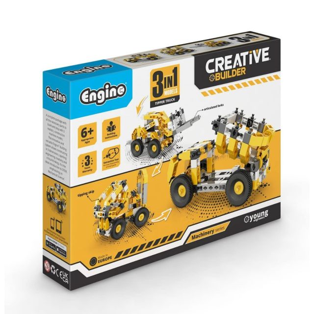 CREATIVE BUILDER konstravimo rinkinys Sunkioji technika