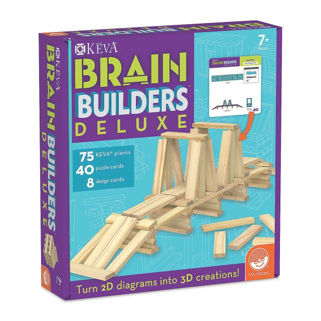 KEVA konstravimo rinkinys ,,Brain Builders Deluxe“