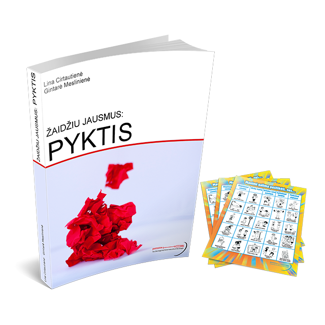 Knyga „Žaidžiu jausmus: PYKTIS“ ir Pasitikėjimo stiprinimo BINGO