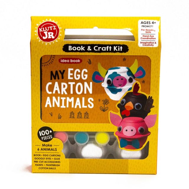 Klutz kūrybinis rinkinys - KARTONINIAI GYVŪNĖLIAI