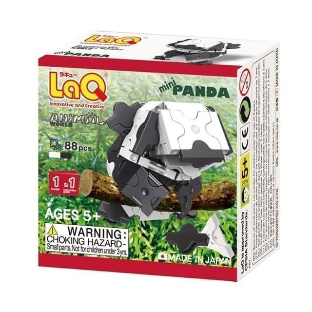 Konstruktorius LaQ „Animal World Mini Panda”