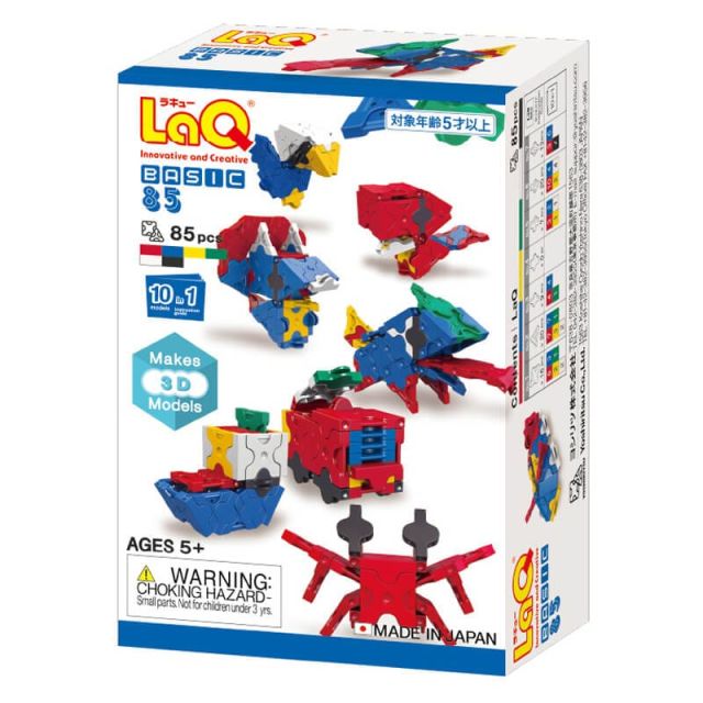 Japoniškas konstruktorius LaQ „Basic 85 3D“