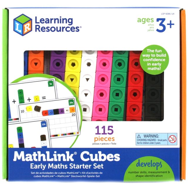 Ankstyvojo skaičiavimo rinkinys “Mathlink Cubes”