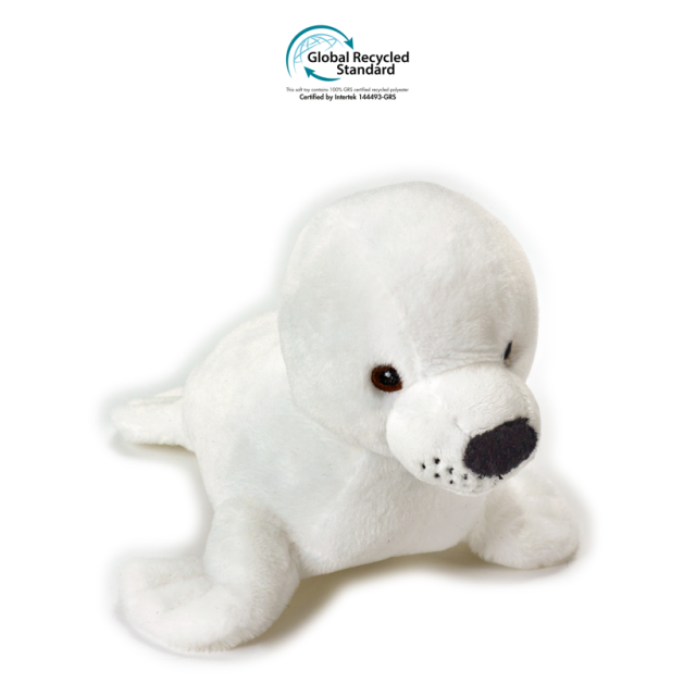 Pliušinis žaislas baltasis ruonis (27 cm)