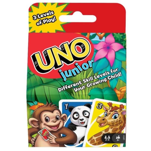 UNO kortos mažiesiems