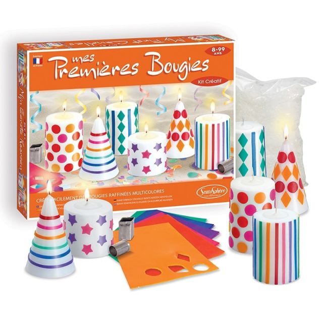 Žvakių gamybos rinkinys ,,Mano pirmosios žvakės